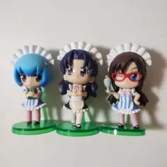 【セット売り】ぷちえゔぁ メイド 一番くじ 葛城ミサト 綾波レイ マリ