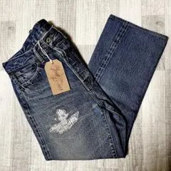 人気品! TENDERLOIN ダメージ デニム ライダースE インディゴ 30
