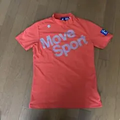 DESCENTE Move Sport シャツ Mサイズ オレンジ
