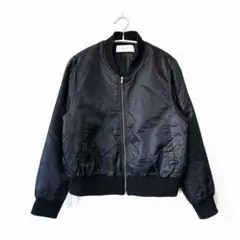 MA-1 ショコラフィネローブ【F】ジャケット レディース ブラック アウター