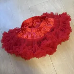 ボリュームアップパニエ 赤