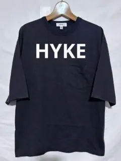 HYKE - ハイク HYKE Tシャツ クルーネック 半袖 コットン シンプル 2 M 黒 2025年最新】hyke tシャツの人気アイテム - メルカリ