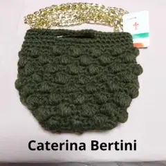 新品未使用タグ付きCaterina Bertiniチェーンショルダーバッグ