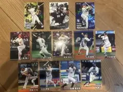 プロ野球チップス　2025 12枚セット　スターカード　開幕四番　村松　頓宮
