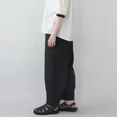 mumokuteki リネンパンツ