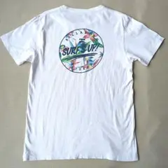 ビラボン白フラワープリントTシャツ Lサイズ 90sサーフィン ビンテージ
