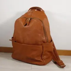 【美品】Dakota ファレル リュックサック レザー ブラウン