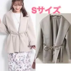 アプワイザーリッシェ♡ライトカルゼショートコート ベージュ