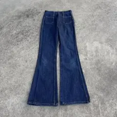 BIG JOHN TALONジップ フレアデニム 美脚 Y2K未使用級