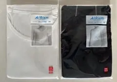AIRism キッズ肌着 140・150cm 2枚セット ホワイト・ブラック