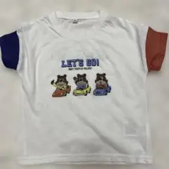LET'S GO! クマデザイン Tシャツ