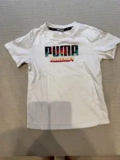 PUMA Minecraft Tシャツ 116サイズ ホワイト