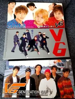 【V6】8センチcd　3枚セット