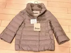 新品 未使用 HERNO ヘルノ ベージュ 38 ダウン ラグラン 軽量 S M