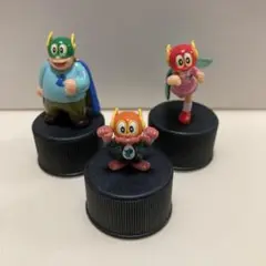 パーマン フィギュア ボトルキャップ ブービー　パーコ　プーヤン 藤子不二雄