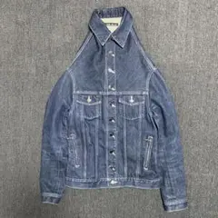 美品初期品【DIET BUTCHER SLIM SKIN】デニムカバーオールJK 2025年最新】DIET BUTCHER SLIM SKIN Gジャン・デニムジャケット