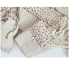 ハンドメイド　上靴入れ　上靴袋