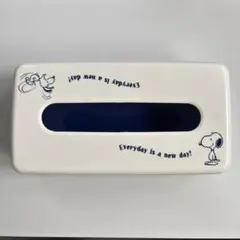 【中古品】スヌーピー　ティッシュケース（ソフトパック用）