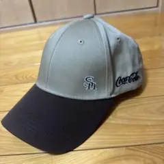 ソフトバンクホークス キャップ ベージュ