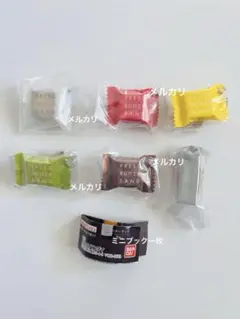 プレスバターサンド ミニチュアチャーム　全6種　コンプリート　ガチャ