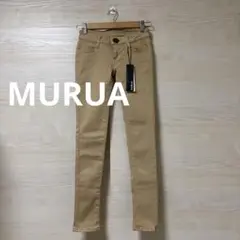 MURUA★新品 タグ付き 未使用 ベージュ スキニーパンツ 小さいサイズ 無地
