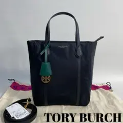 2212-33|極美品|トリーバーチ 2WAYバッグ ミニトート型 黒