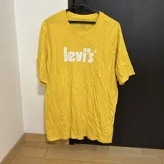 levi's イエロー Tシャツ Lサイズ　リーバイス