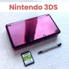 良品 Nintendo3DS メモリーカード8GB正常品3ds メタリックレッド