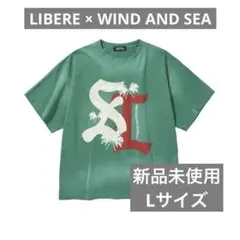 【新品】LIBERE WIND AND SEA ウィンダンシー　Tシャツ WIND AND SEA】ウィンダンシー◇ロゴ Tシャツ (WIND AND SEA/T