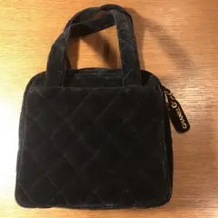シャネル ビロードバッグ