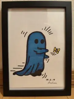 原画 手描き 高級感 一点物 『戯れ』