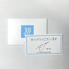 JYP ITZY ユナ サンキューカード