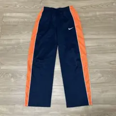 Nike ネイビー/オレンジ ジャージパンツ