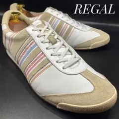 【ほぼ未使用】REGAL リーガル レザースニーカー 66MR 26cm