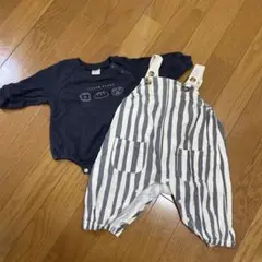 美品　tate a tate ロンパースandオーバーオール　70サイズ