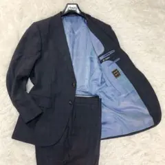 【DRAGO 希少Lサイズ】マリオバレンチノ　スーツセットアップ　ペンチェック