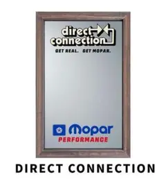 WOODEN PUB MIRROR/DIRECT CONNECTION