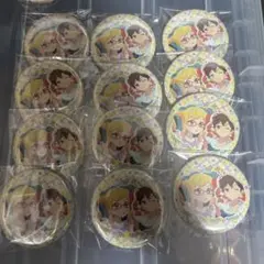 アイカツスターズ イオン限定 クッキー缶バッジ 虹野ゆめ 結城すばる 12個