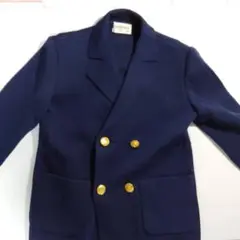 YSL ネイビー ダブルブレストスーツ