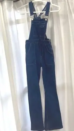 GAP フレアダークブルーオーバーオール