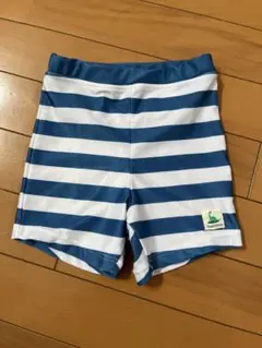 Sophitica 青と白のストライプ水着