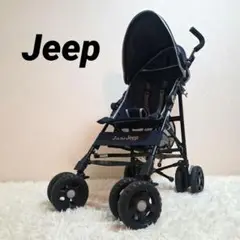 【状態良好】Jeep B型ベビーカー バギー ブルー