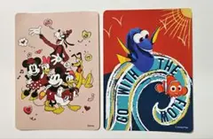 じゃんけんカード　ミッキーマウス＆ファインディング・ニモ カードセット