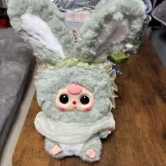Babythree リリーうさぎ グリーン 新品
