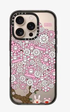 【新品】村上隆 カイカイキキ スマホケース 手帳型 フラワー iPhoneケース 新品】村上隆 カイカイキキ スマホケース 手帳型 フラワー