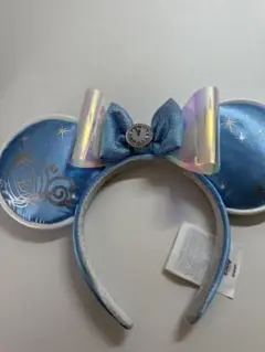 Disney ミッキー耳 カチューシャ 青