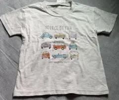 【新品、タグ付】車　Tシャツ 半袖　95cm クルマ