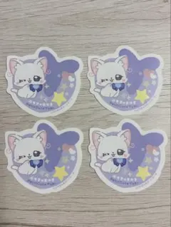 ぷちきゅあ　購入特典　ステッカー　ゆき　4枚セット