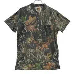 リアルツリー　ラッセルアウトドアーズ　M　迷彩　Tシャツ 背面プリント【4493