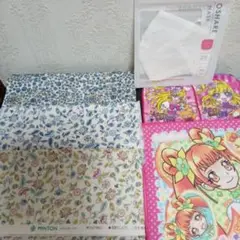 ミントン生地＆コットンレースマスク他プレゼント